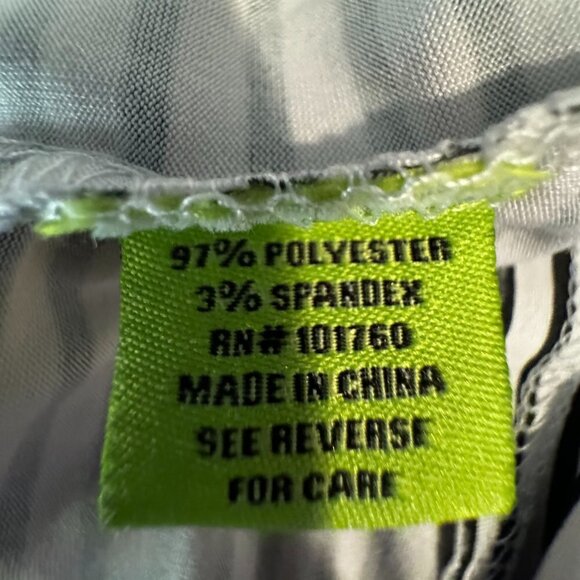 Emerald 18 Women's Blue and White Sleeveless Golf Shirt - Size PL - Picture 6 of 7